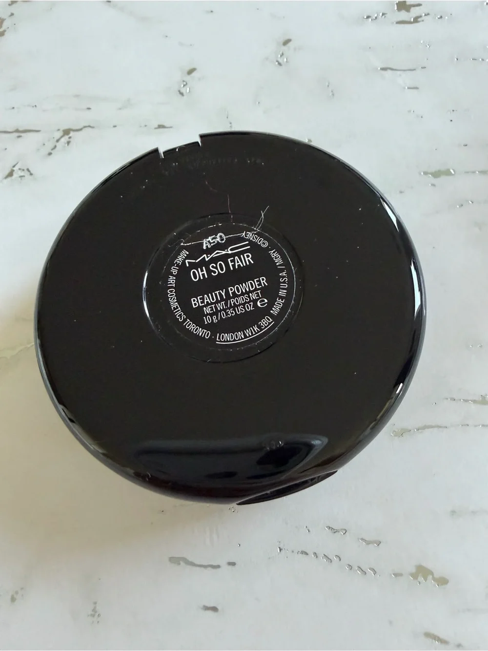 N1B MAC Cosmetics LE Venomous Villians Oh So Fair Beauty Powder! RARE!!!